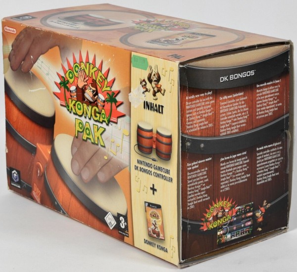 PET Schutzhülle für Donkey Konga OVP Box