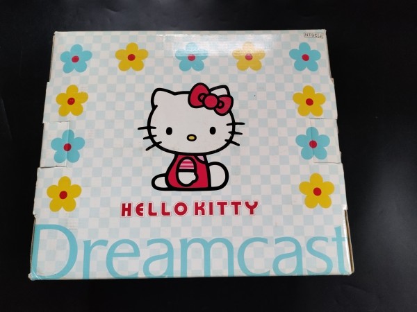 Dreamcast Konsole Clear Blue - Hello Kitty Edition JP NTSC OVP