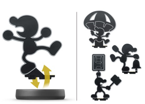 Amiibo - Mr. Game & Watch (Super Smash Bros. Collection No.45)